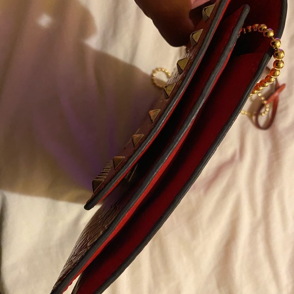 MCM clutch/shoulder Studded Bag - Picture 8 of 12